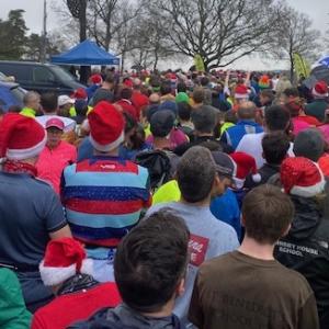 Hundreds turn out for Boxing Day run fundraiser