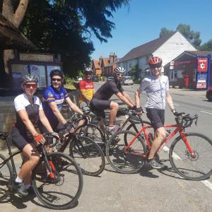 Treehouse fundraisers get on their bikes!